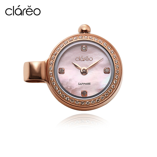 [공식수입정품] 클라레오 CL1801Q_RG 모네토일레 플랫 참 시계 여성 시계 타임메카
