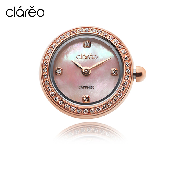 [공식수입정품] 클라레오 CL2801Q_RG 모네토일레 라운드 참 시계 여성 시계 트랜드메카